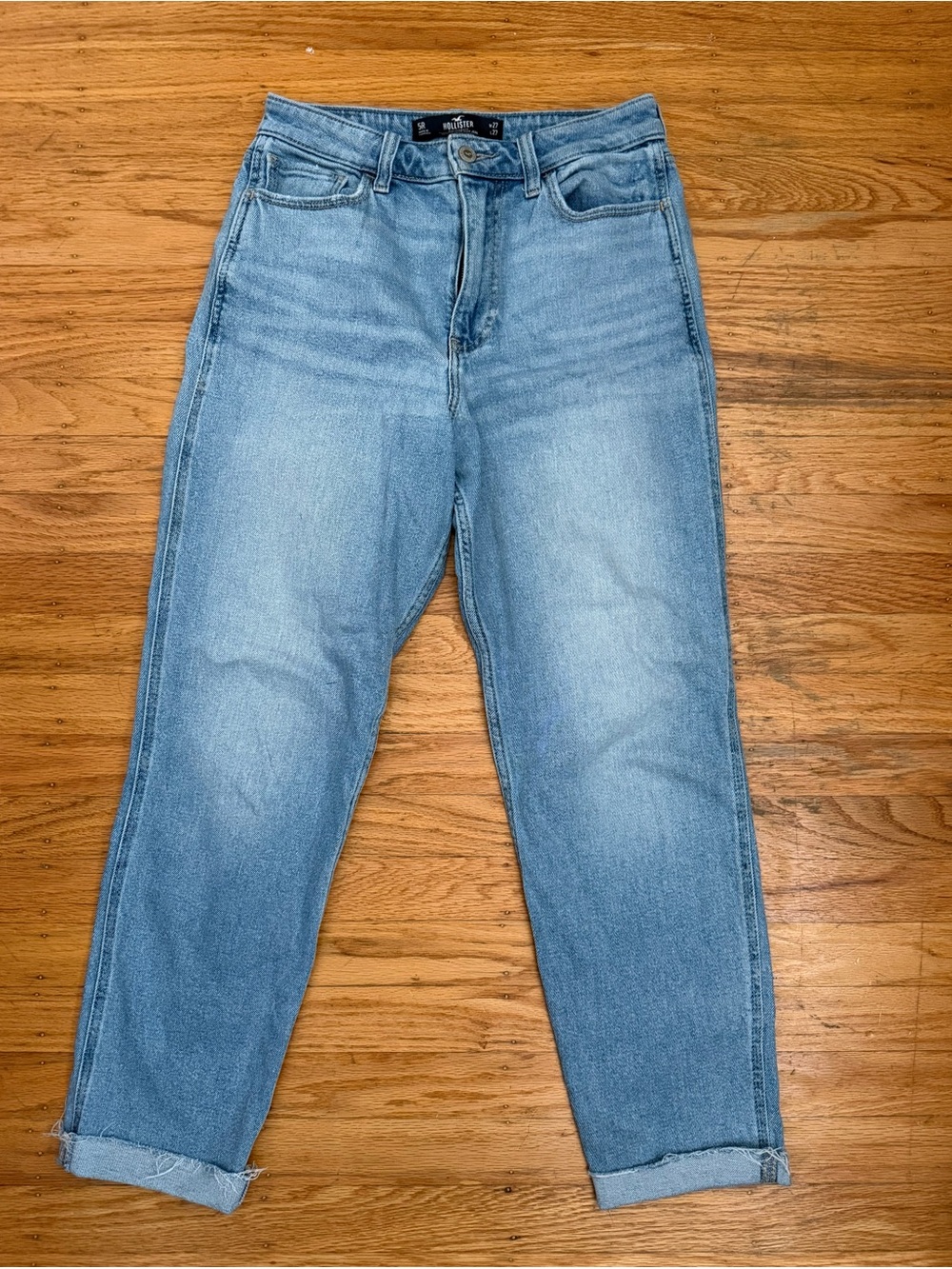 Hollister ultra high rise mom jeans